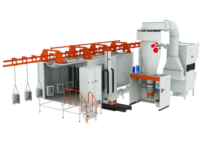 自動粉末塗裝系統