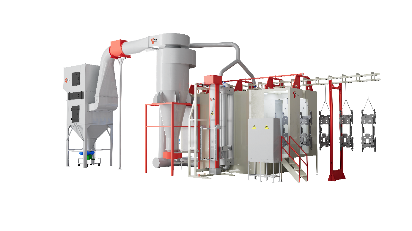 Sistema de recubrimiento en polvo encapsulado